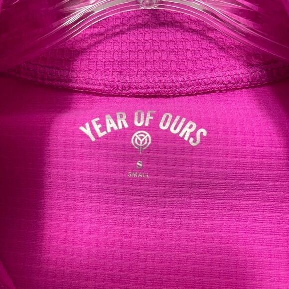 YEAR OF OURS Eva Thermal Cropped Long Sleeve Top S - Picture 4 of 8